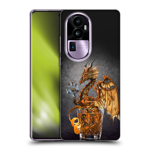 Stanley Morrison Dragons Gold Steampunk Drink Soft Gel Case for OPPO Reno10 Pro+