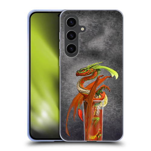 Stanley Morrison Dragons Red Tomato Bloody Mary Soft Gel Case for Samsung Galaxy S24+ 5G
