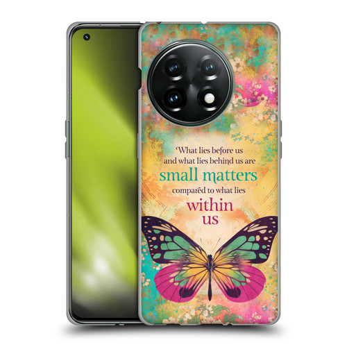 Duirwaigh Insects Butterfly 2 Soft Gel Case for OnePlus 11 5G