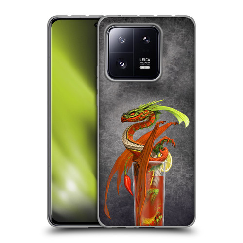 Stanley Morrison Dragons Red Tomato Bloody Mary Soft Gel Case for Xiaomi 13 Pro 5G
