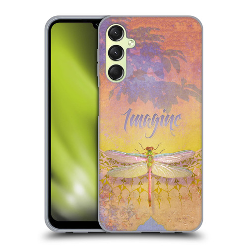 Duirwaigh Insects Dragonfly 2 Soft Gel Case for Samsung Galaxy A24 4G / M34 5G
