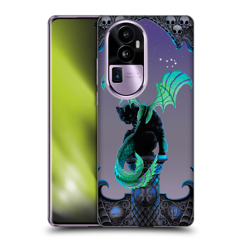 Stanley Morrison Dragons 2 Gothic Winged Cat Soft Gel Case for OPPO Reno10 Pro+