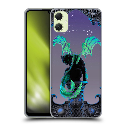 Stanley Morrison Dragons 2 Gothic Winged Cat Soft Gel Case for Samsung Galaxy A05