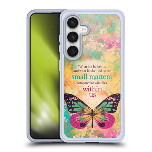 Duirwaigh Insects Butterfly 2 Soft Gel Case for Samsung Galaxy S24 5G