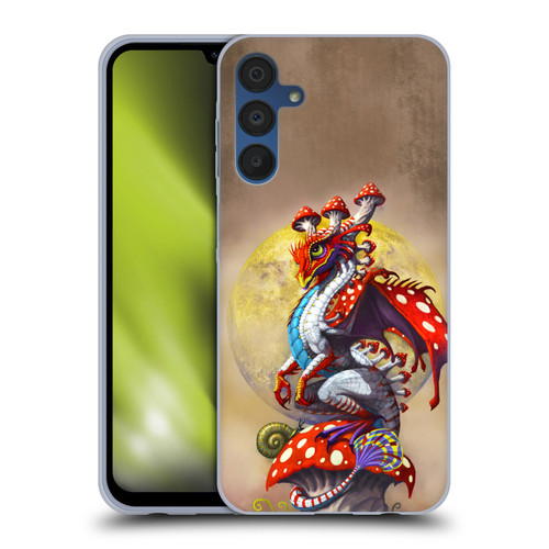 Stanley Morrison Dragons 3 Mushroom Garden Soft Gel Case for Samsung Galaxy A15
