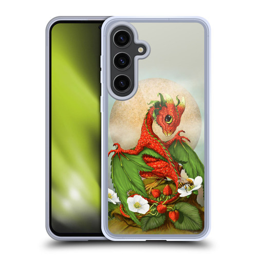 Stanley Morrison Dragons 3 Strawberry Garden Soft Gel Case for Samsung Galaxy S24+ 5G