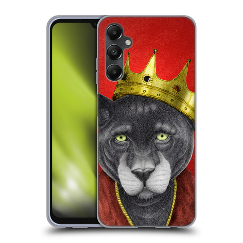Barruf Animals The King Panther Soft Gel Case for Samsung Galaxy A05s