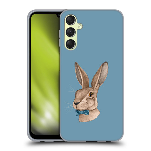 Barruf Animals Hare Soft Gel Case for Samsung Galaxy A24 4G / Galaxy M34 5G