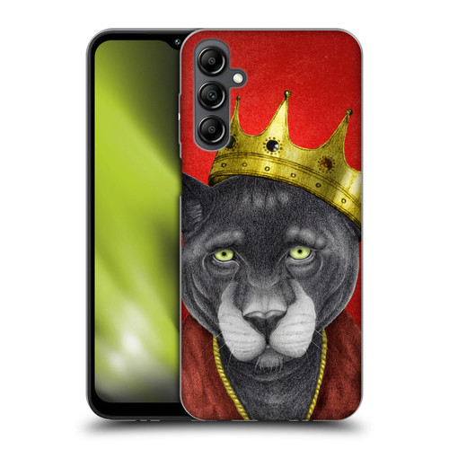 Barruf Animals The King Panther Soft Gel Case for Samsung Galaxy M14 5G