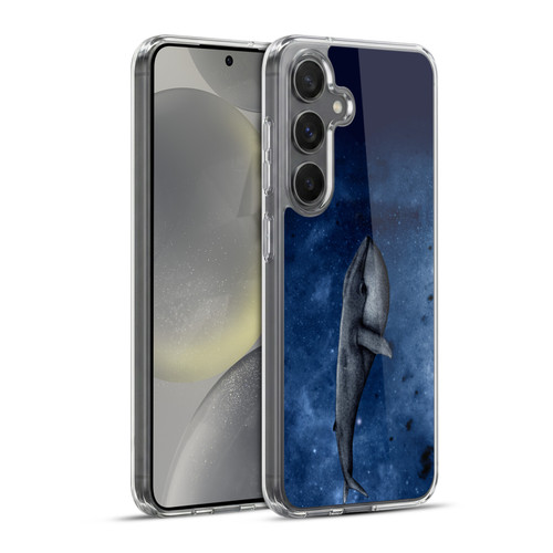 Barruf Animals The Whale Soft Gel Case for Samsung Galaxy S24+ 5G & MagSafe