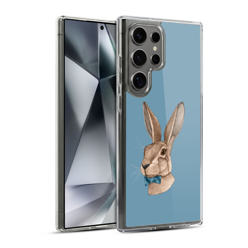 Barruf Animals Hare Soft Gel Case for Samsung Galaxy S24 Ultra 5G & MagSafe
