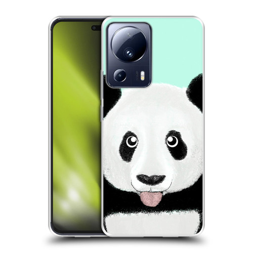 Barruf Animals The Cute Panda Soft Gel Case for Xiaomi 13 Lite 5G