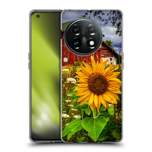 Celebrate Life Gallery Florals Barn Meadow Flowers Soft Gel Case for OnePlus 11 5G