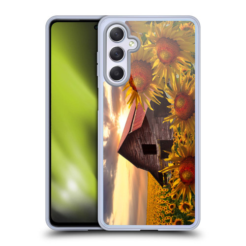 Celebrate Life Gallery Florals Sunflower Dance Soft Gel Case for Samsung Galaxy M54 5G