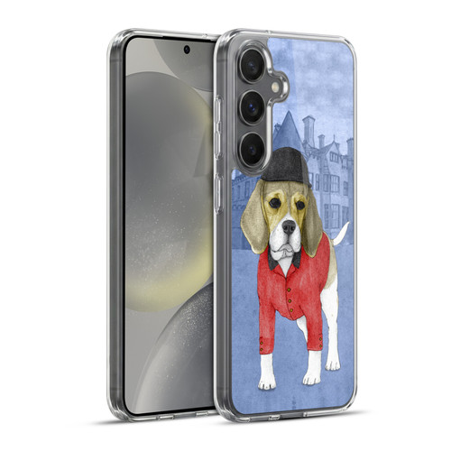 Barruf Dogs Beagle Soft Gel Case for Samsung Galaxy S24+ 5G & MagSafe