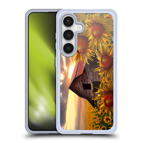 Celebrate Life Gallery Florals Sunflower Dance Soft Gel Case for Samsung Galaxy S24 5G