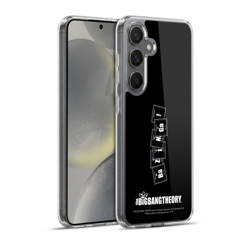 The Big Bang Theory Bazinga Elements Soft Gel Case for Samsung Galaxy S24+ 5G & MagSafe