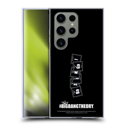 The Big Bang Theory Bazinga Elements Soft Gel Case for Samsung Galaxy S24 Ultra 5G