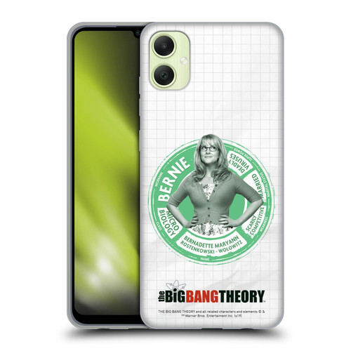 The Big Bang Theory Character Attributes Bernadette Soft Gel Case for Samsung Galaxy A05