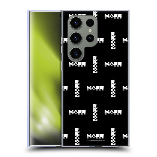 EA Bioware Mass Effect Graphics Logo Pattern Soft Gel Case for Samsung Galaxy S24 Ultra 5G & MagSafe