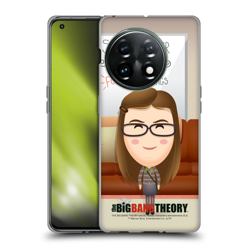 The Big Bang Theory Character Art Amy Soft Gel Case for OnePlus 11 5G