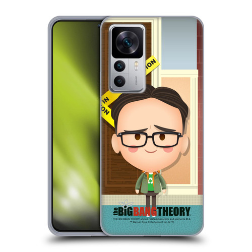 The Big Bang Theory Character Art Leonard Soft Gel Case for Xiaomi 12T 5G / 12T Pro 5G / Redmi K50 Ultra 5G