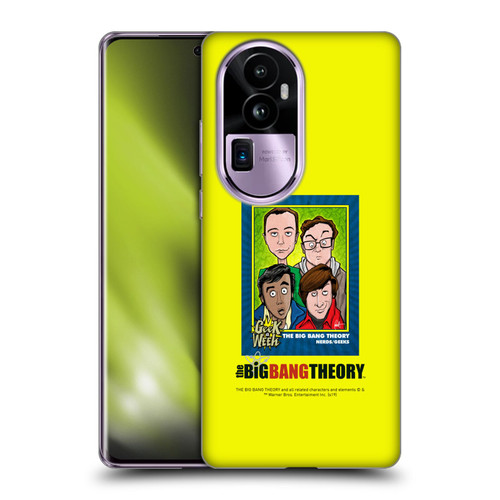 The Big Bang Theory Graphics Arts 2 Poster Soft Gel Case for OPPO Reno10 Pro+