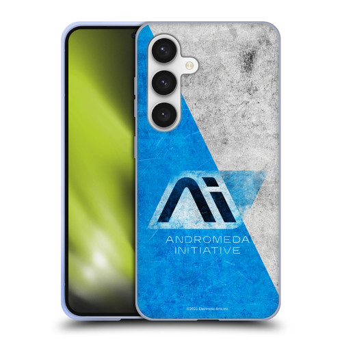 EA Bioware Mass Effect Andromeda Graphics Initiative Distressed Soft Gel Case for Samsung Galaxy S24 5G