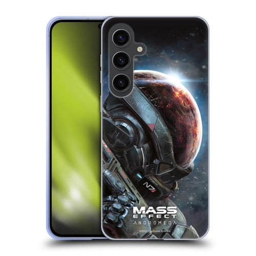 EA Bioware Mass Effect Andromeda Graphics Key Art 2017 Soft Gel Case for Samsung Galaxy S24+ 5G