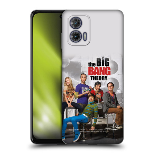 The Big Bang Theory Key Art Season 3 Soft Gel Case for Motorola Moto G73 5G