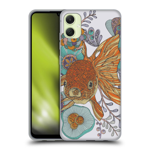 Valentina Animals And Floral Goldfish Soft Gel Case for Samsung Galaxy A05