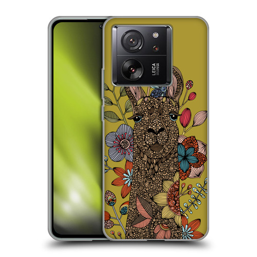Valentina Animals And Floral Llama Soft Gel Case for Xiaomi 13T 5G / 13T Pro 5G