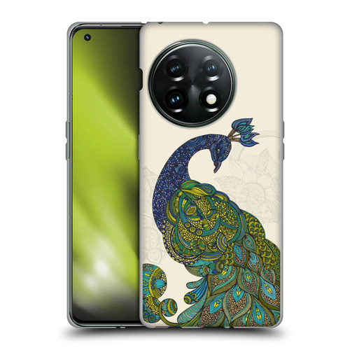 Valentina Birds Peacock Tail Soft Gel Case for OnePlus 11 5G