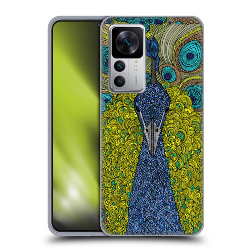 Valentina Birds The Peacock Soft Gel Case for Xiaomi 12T 5G / 12T Pro 5G / Redmi K50 Ultra 5G