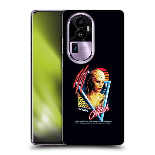 Wonder Woman 1984 80's Graphics The Cheetah Soft Gel Case for OPPO Reno10 Pro+