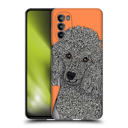 Valentina Dogs Poodle Soft Gel Case for Motorola Moto G82 5G