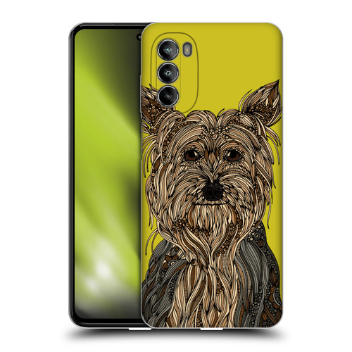 Valentina Dogs Yorkshire Terrier Soft Gel Case for Motorola Moto G82 5G