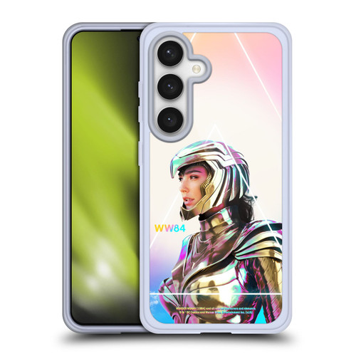 Wonder Woman 1984 80's Graphics Golden Armour 3 Soft Gel Case for Samsung Galaxy S24 5G