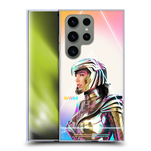 Wonder Woman 1984 80's Graphics Golden Armour 3 Soft Gel Case for Samsung Galaxy S24 Ultra 5G