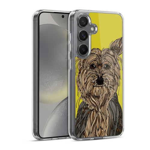 Valentina Dogs Yorkshire Terrier Soft Gel Case for Samsung Galaxy S24 5G & MagSafe