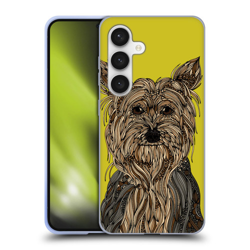 Valentina Dogs Yorkshire Terrier Soft Gel Case for Samsung Galaxy S24 5G