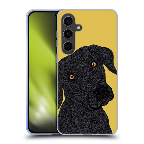 Valentina Dogs Black Labrador Soft Gel Case for Samsung Galaxy S24+ 5G