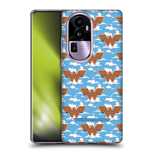 Wonder Woman 1984 Logo Art Retro Pattern 2 Soft Gel Case for OPPO Reno10 Pro+