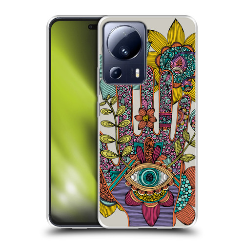 Valentina Symbols Illustration Hamsa Soft Gel Case for Xiaomi 13 Lite 5G