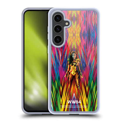 Wonder Woman 1984 Poster Teaser Soft Gel Case for Samsung Galaxy S24+ 5G