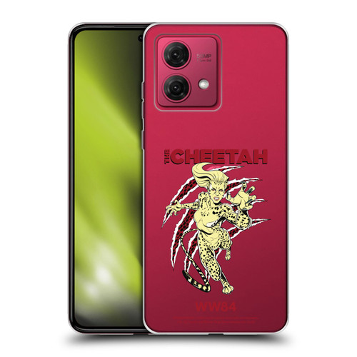 Wonder Woman 1984 Retro Art The Cheetah Soft Gel Case for Motorola Moto G84 5G