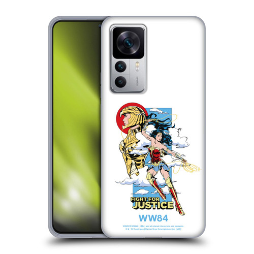 Wonder Woman 1984 Retro Art Fight For Justice Soft Gel Case for Xiaomi 12T 5G / 12T Pro 5G / Redmi K50 Ultra 5G