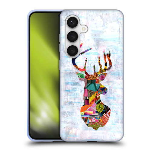 Artpoptart Animals Deer Soft Gel Case for Samsung Galaxy S24 5G