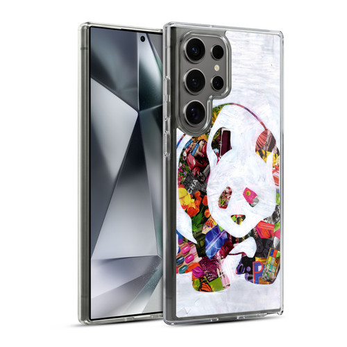Artpoptart Animals Panda Soft Gel Case for Samsung Galaxy S24 Ultra 5G & MagSafe