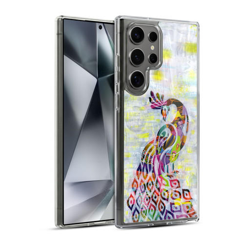 Artpoptart Animals Peacock Soft Gel Case for Samsung Galaxy S24 Ultra 5G & MagSafe